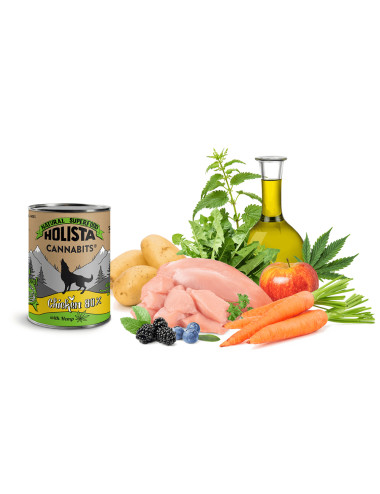 Holista CannaBits® Poulet por chiens  - Sparrow