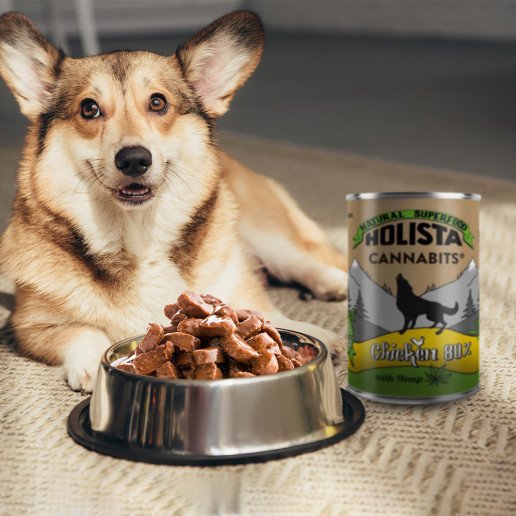 Holista CannaBits® Poulet por chiens  - Sparrow