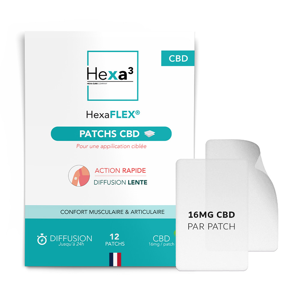 Patchs CBD de chez Hexa3