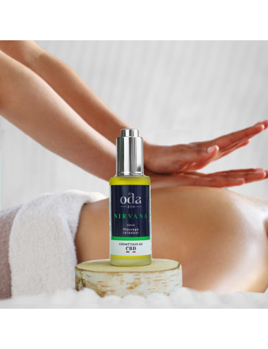 Huile pour massage au cannabis sur cbd.fr