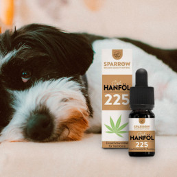 Huile de chanvre pour animaux avec CBD - Sparrow pas cher sur cbd.fr