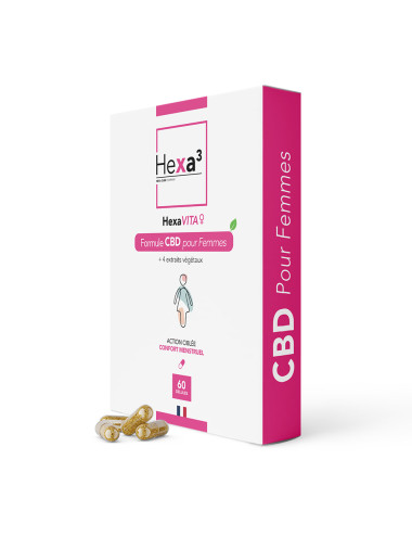 Gélules au CBD pour le confort menstruel