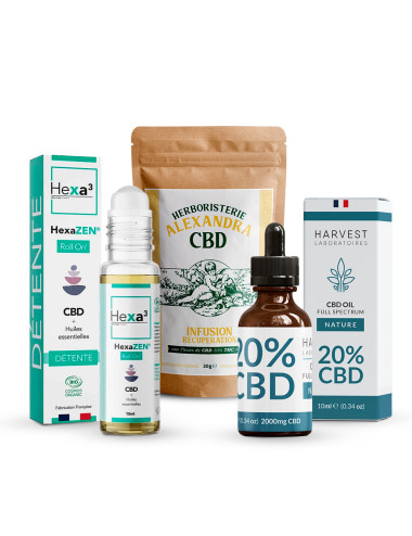 Pack CBD parfait pour se relaxer