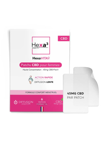 Patchs CBD Femmes - Hexa3