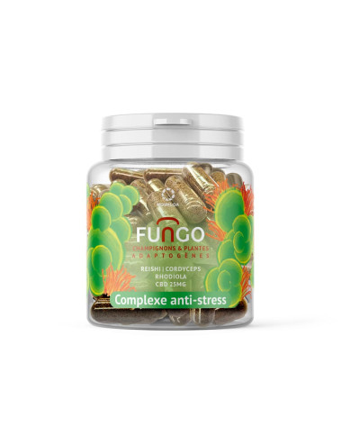 Gélules CBD – Complexe Antistress – Fungo