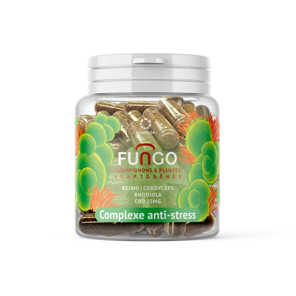 Gélules CBD – Complexe Antistress – Fungo