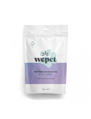 Protéine de chanvre & Collagène - Wepet