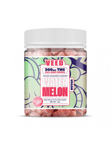 Gummies Delta-9 THC - Pastèque 300mg - Veed