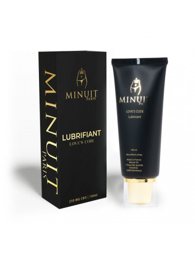 Lubrifiant Love's code CBD - Minuit Paris