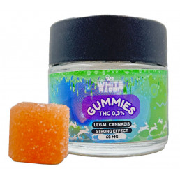 Gummies THC 60mg - White...