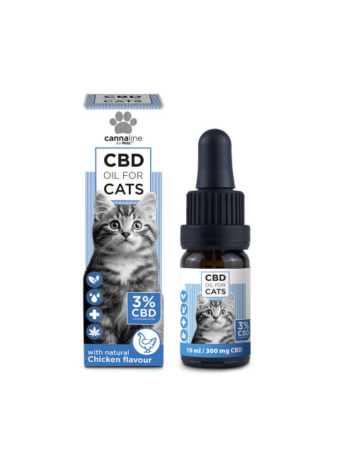Huile de CBD petits chats -...
