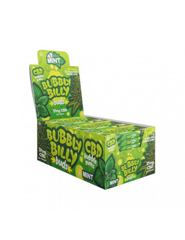 Chewing Gum CBD 17mg - Menthe - Bubbly Billy
