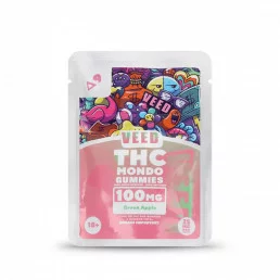 Mondo cube Delta 9 THC - Pomme 100mg - Veed