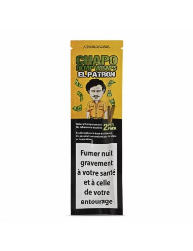 Blunt - El Patron Pêche Orange - Hemp Wrap