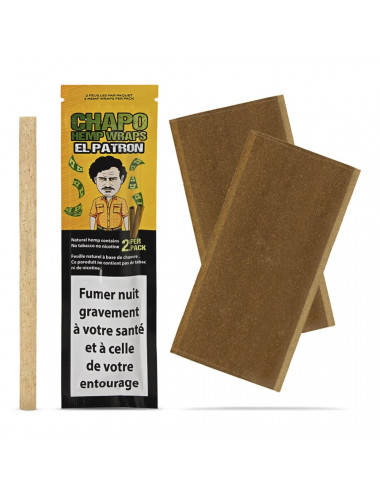 Blunt - El Patron Pêche Orange - Hemp Wrap
