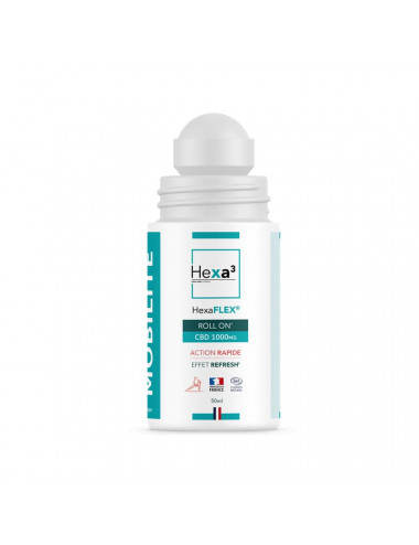 Roll On CBD 1000mg Effet Froid 50ml - HEXA