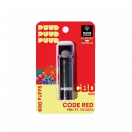 Cartouche PUUD Code red - CBD 500mg - Marie Jeanne