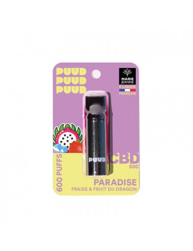 Cartouche PUUD Paradise - CBD 500mg - Marie Jeanne