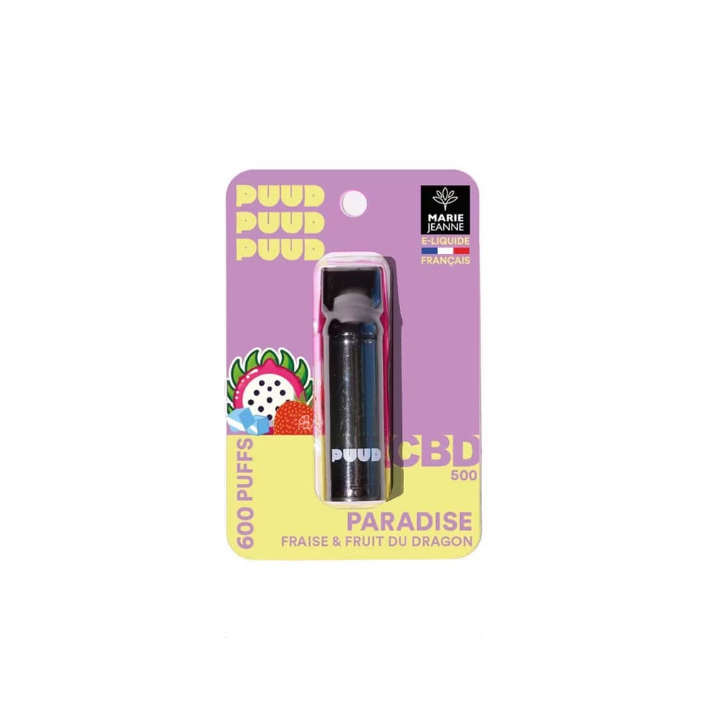 Cartouche PUUD Paradise - CBD 500mg - Marie Jeanne Cartouche PUUD Paradise - CBD 500mg - Marie Jeanne