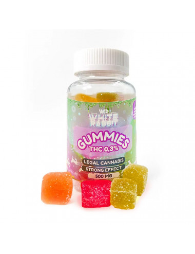 Gummies THC 500mg - White rabbit