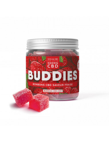 Bonbon CBD fraise - Buddies