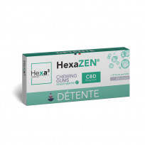 Chewing-Gums CBD - SAVEUR MENTHE - Hexa3