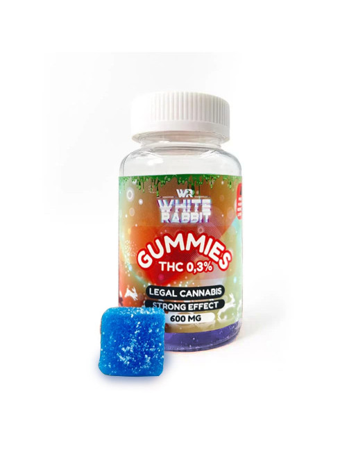 Gummies THC 600mg - White rabbit