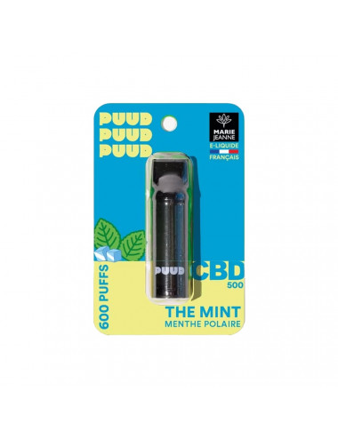 Cartouche PUUD The mint - CBD 500mg - Marie Jeanne