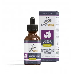 Huile Anti-stress Animaux - Foxyvet