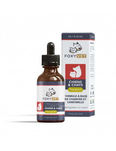 Huile Transport Animaux - Foxyvet