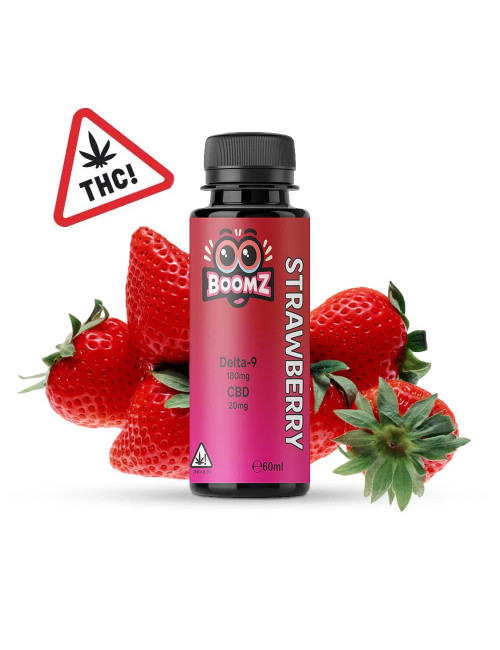 Sirop D9 - Fraise Boomz