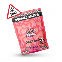Gummies D9 - Fraise 7,5mg - Boomz