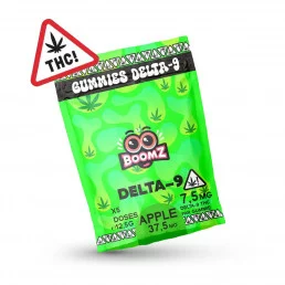 Gummies D9 - Pomme 7,5mg - Boomz