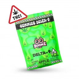 Gummies D9 - Pomme 15mg - Boomz