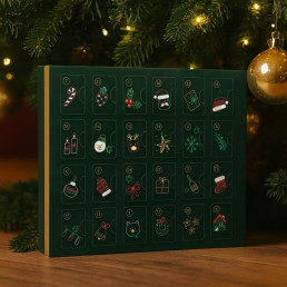 Calendrier de l’Avent avec 24 produits CBD