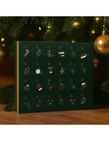 Calendrier de l’Avent avec 24 produits CBD