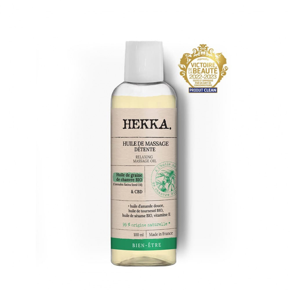 Huile de massage – Détente - Hekka
