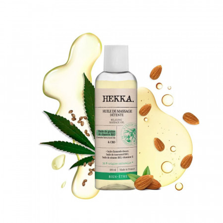 Huile de massage – Détente - Hekka