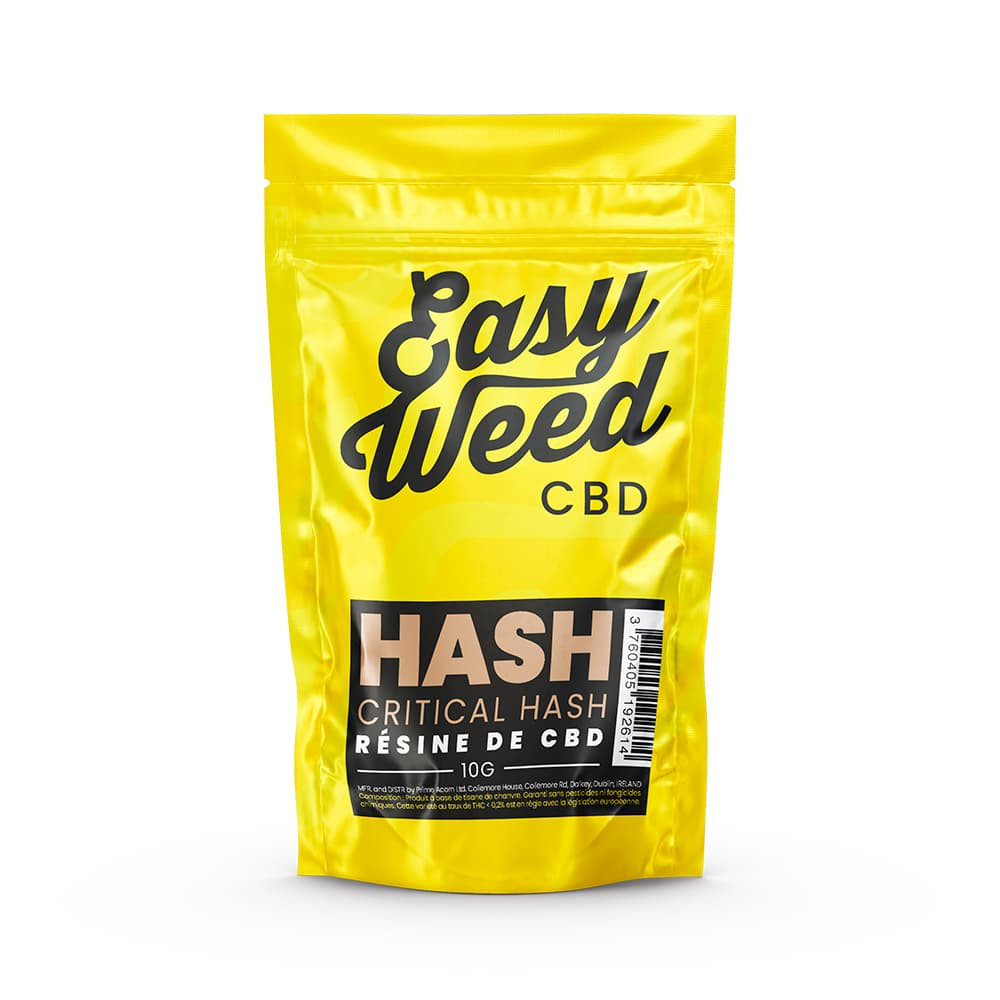 Critical Hash - Résine de CBD - Easy Weed
