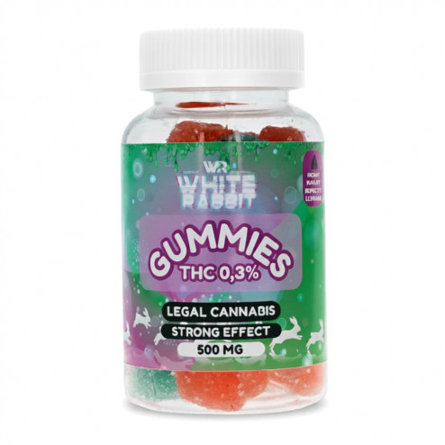 Gummies THC 500mg - White rabbit