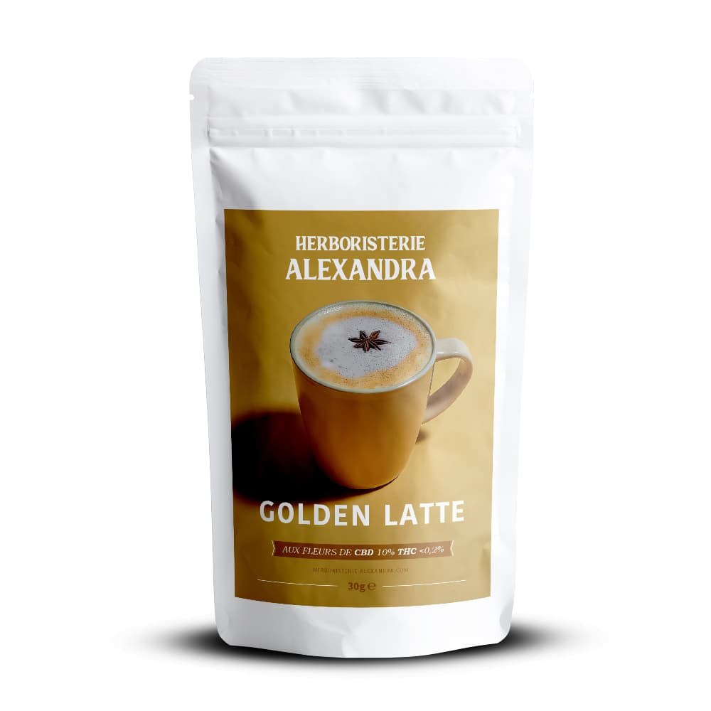 Golden Latte CBD - Herboristerie Alexandra
