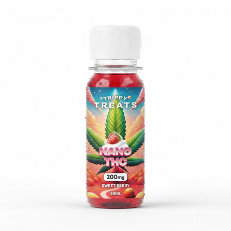 Sirop Nano THC - Sweet Berry - Trippy Treats