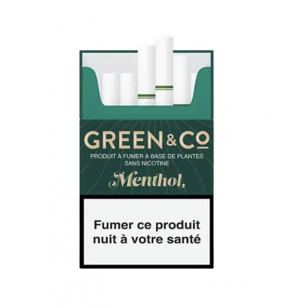 Cigarette CBD - Menthol - Green & Co