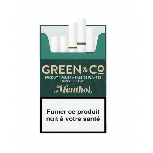 Cigarette CBD - Menthol - Green & Co