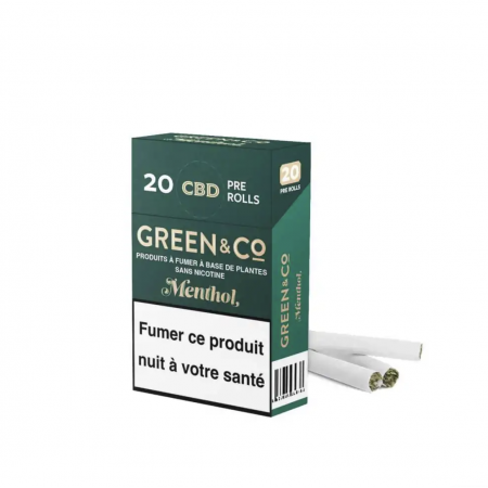 Cigarette CBD - Menthol - Green & Co