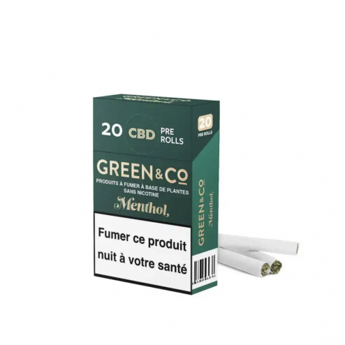 Cigarette CBD - Menthol - Green & Co