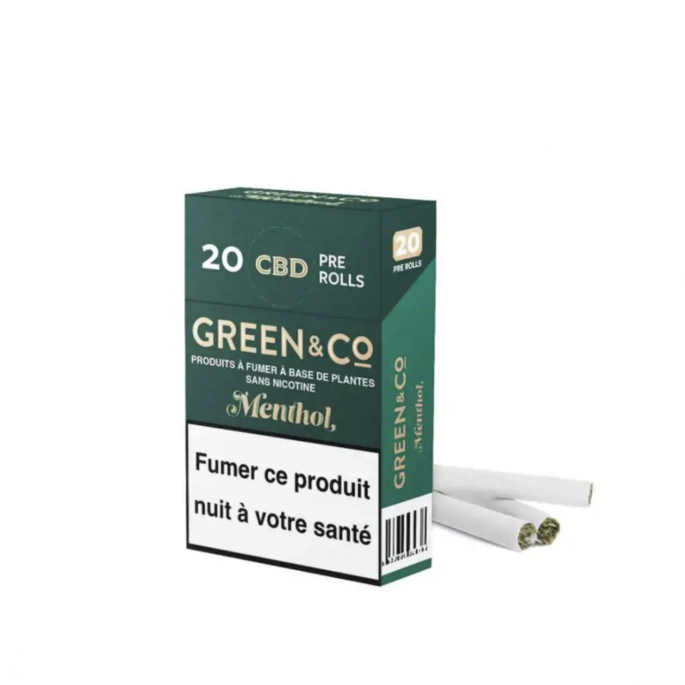 Cigarette CBD - Menthol - Green & Co