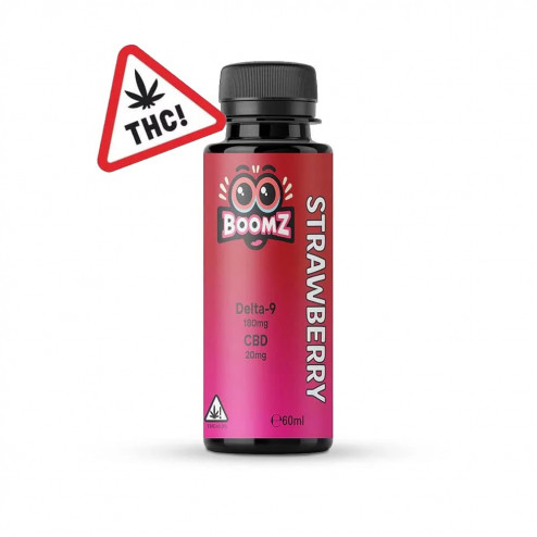 Sirop D9 - Fraise Boomz