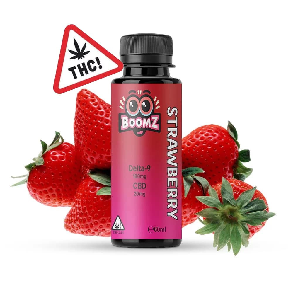 Sirop D9 - Fraise Boomz