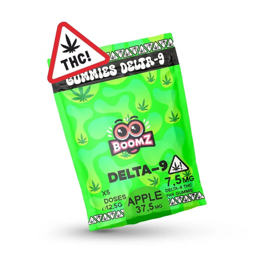 Gummies D9 - Pomme 7,5mg - Boomz